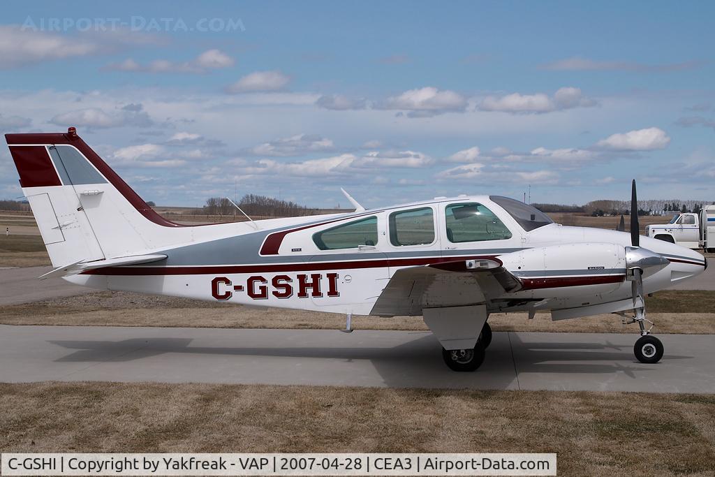 C-GSHI, 1973 Beech 95-B55 Baron Baron C/N TC-1615, Beech 95