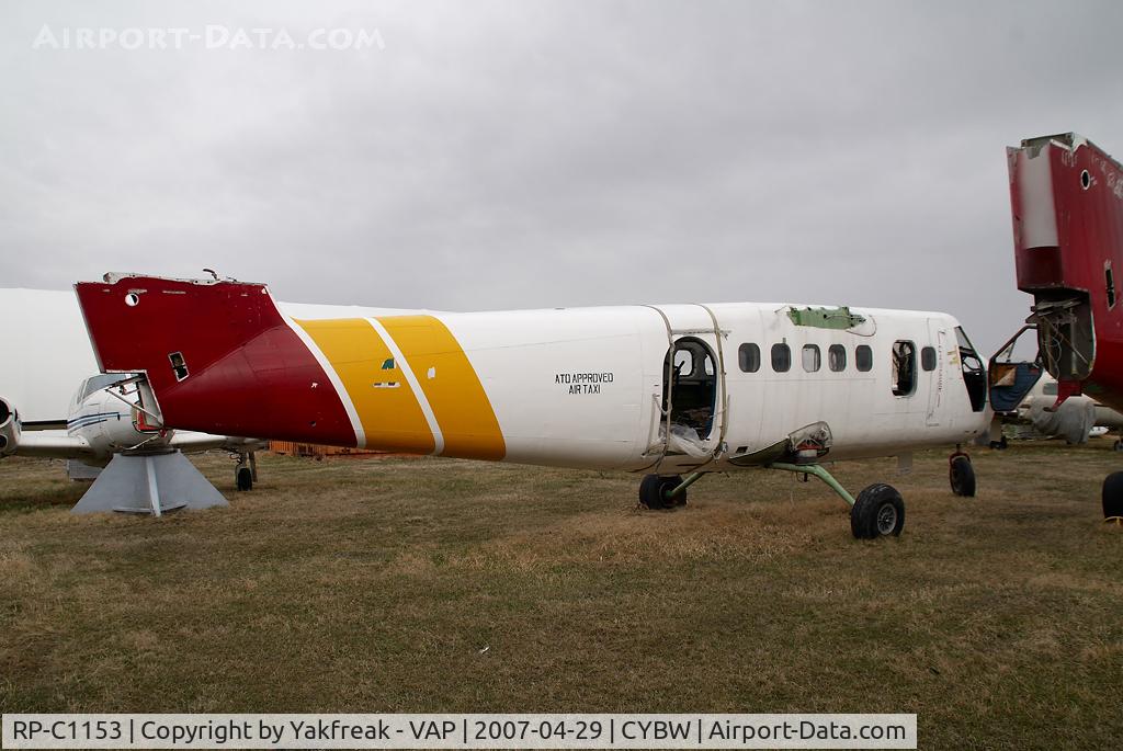 RP-C1153, 1967 De Havilland Canada DHC-6-100 Twin Otter C/N 91, Dash 6 Twin Otter