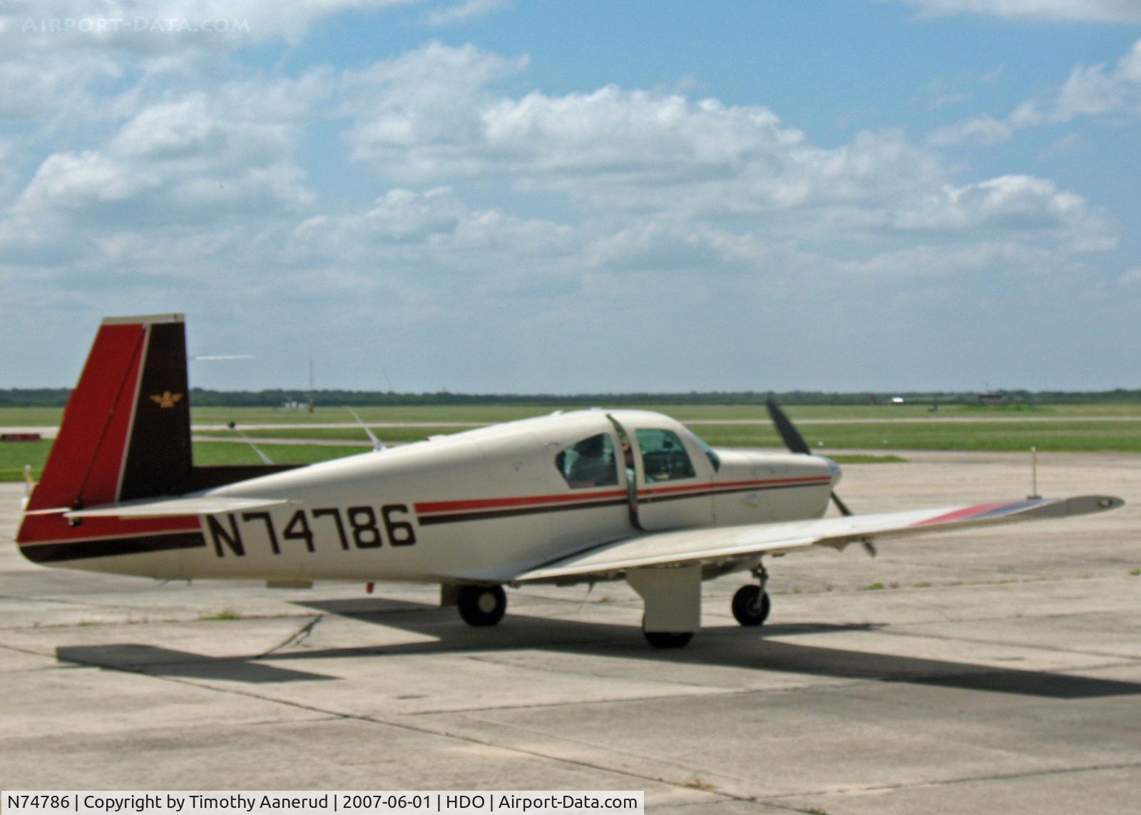 N74786, 1961 Mooney M20B Mark 21 C/N 1786, 1961 Mooney M20B Mark 21, c/n 1786, The EAA Texas Fly-In