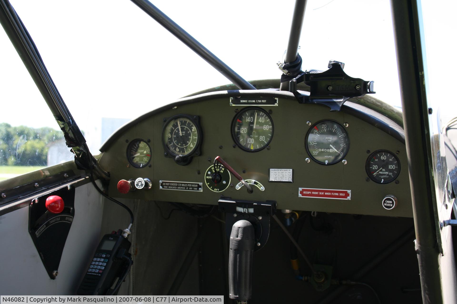 N46082, 1942 Aeronca 0-58B Grasshopper C/N 058B6212, Aeronca O-58B
