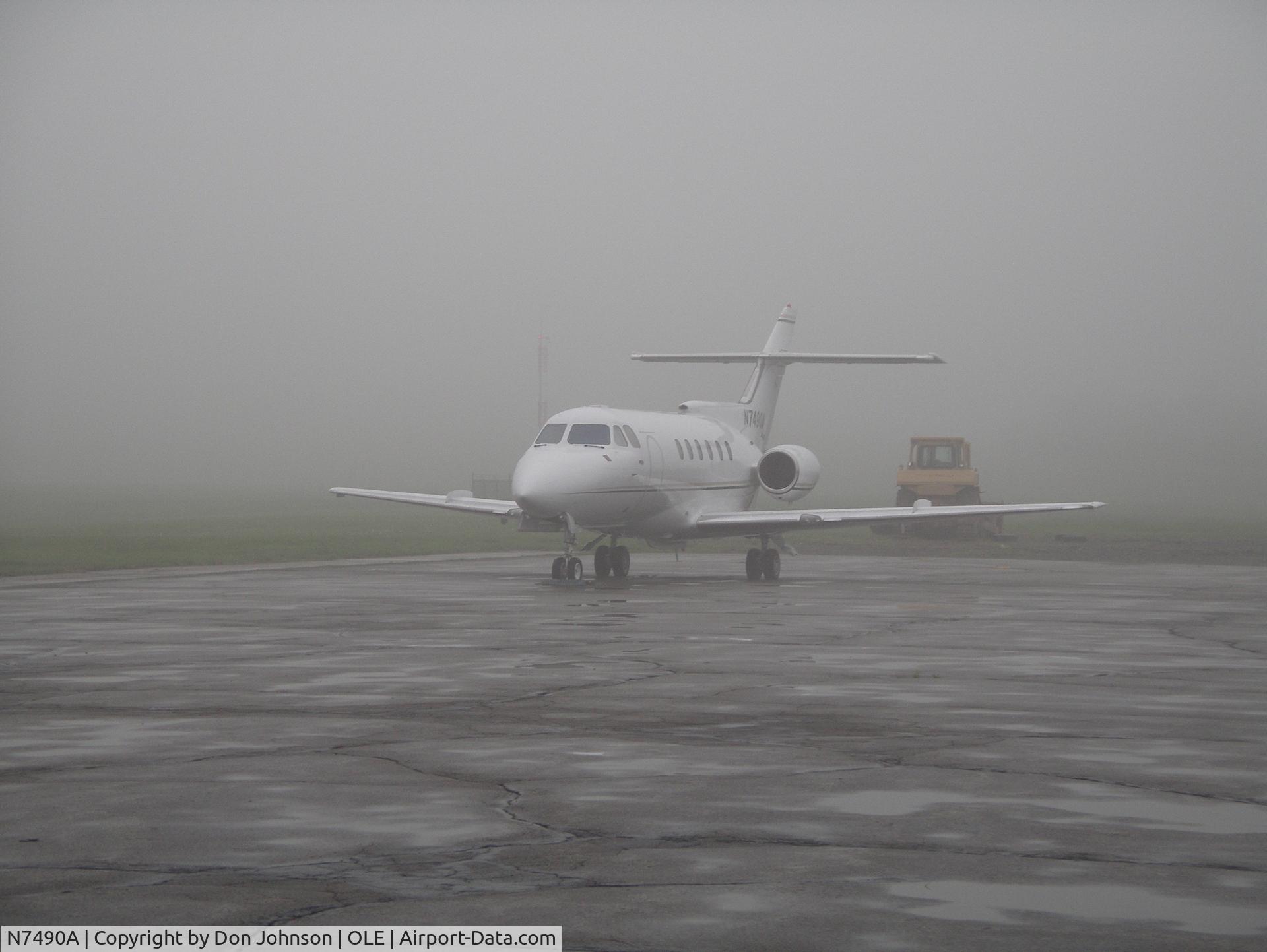 N7490A, 1982 British Aerospace HS.125-700A C/N NA0320, Olean Airport