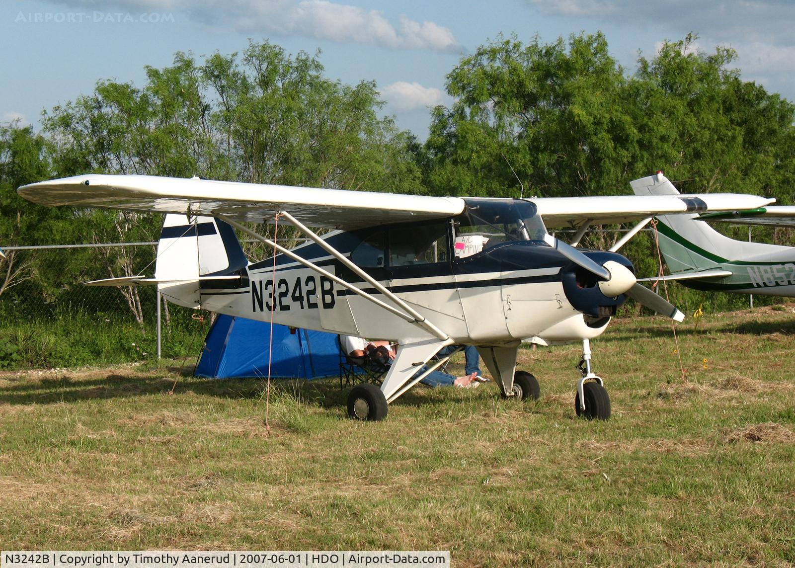 N3242B, 1954 Piper PA-22-135 Tri-Pacer C/N 22-2072, The EAA Texas Fly-In