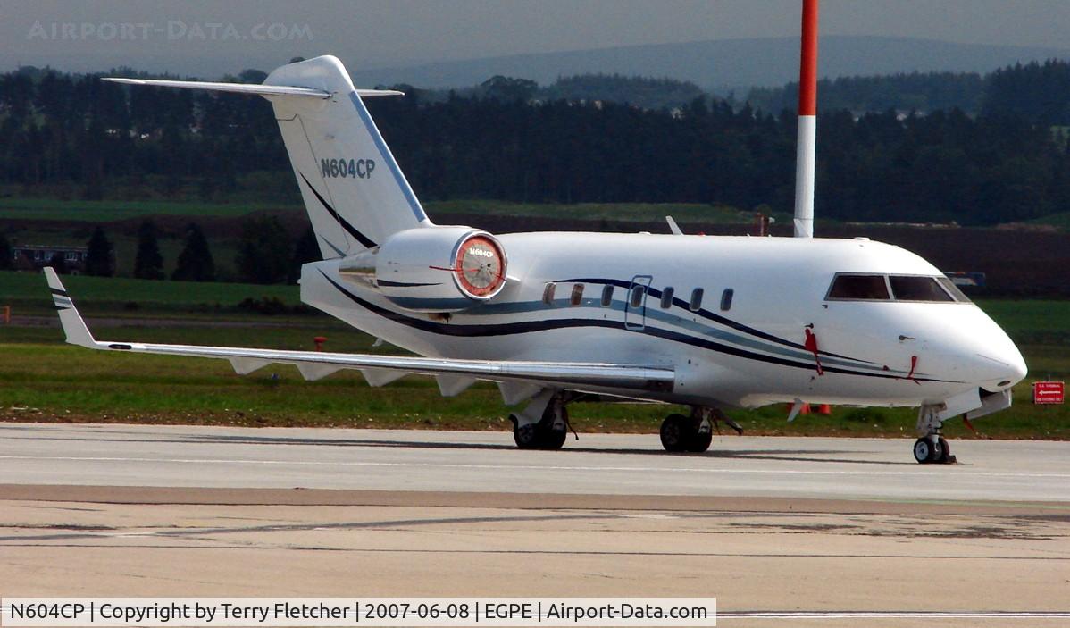 N604CP, 1996 Canadair CL-600-2B16 Challenger 604 C/N 5321, Challenger CL600