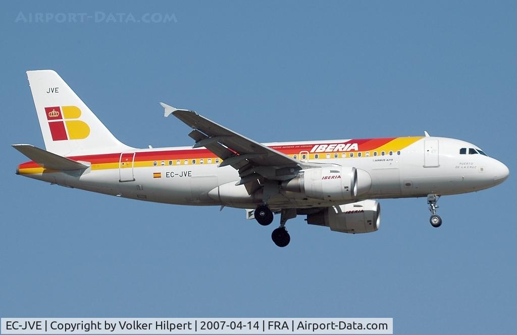EC-JVE, 2006 Airbus A319-111 C/N 2843, Airbus A319-111