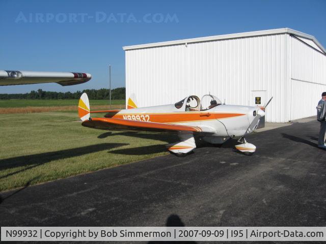 N99932, 1946 Erco 415C Ercoupe C/N 2555, Kenton, OH breakfast fly-in