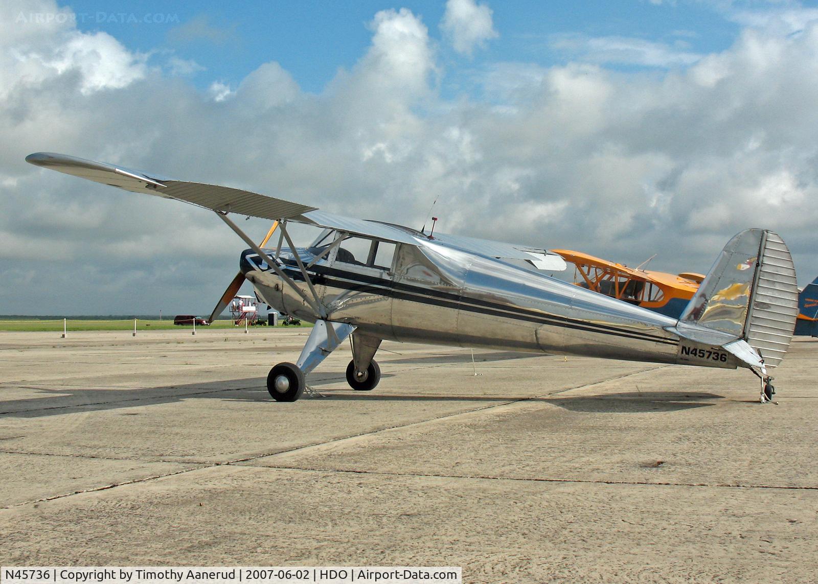 N45736, 1946 Luscombe 8A C/N 2263, The EAA Texas Fly-In