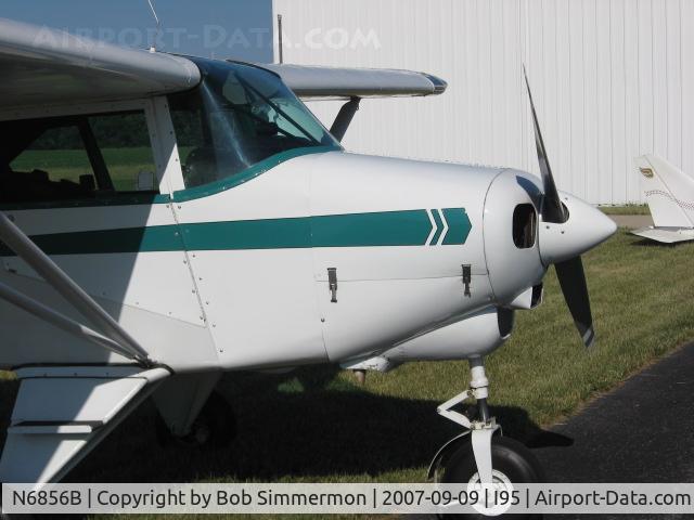 N6856B, 1956 Piper PA-22-150 C/N 22-4156, Kenton, OH breakfast fly-in