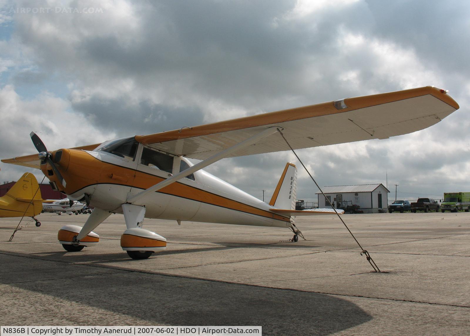 N836B, 1950 Luscombe 8F Silvaire C/N 6768, The EAA Texas Fly-In