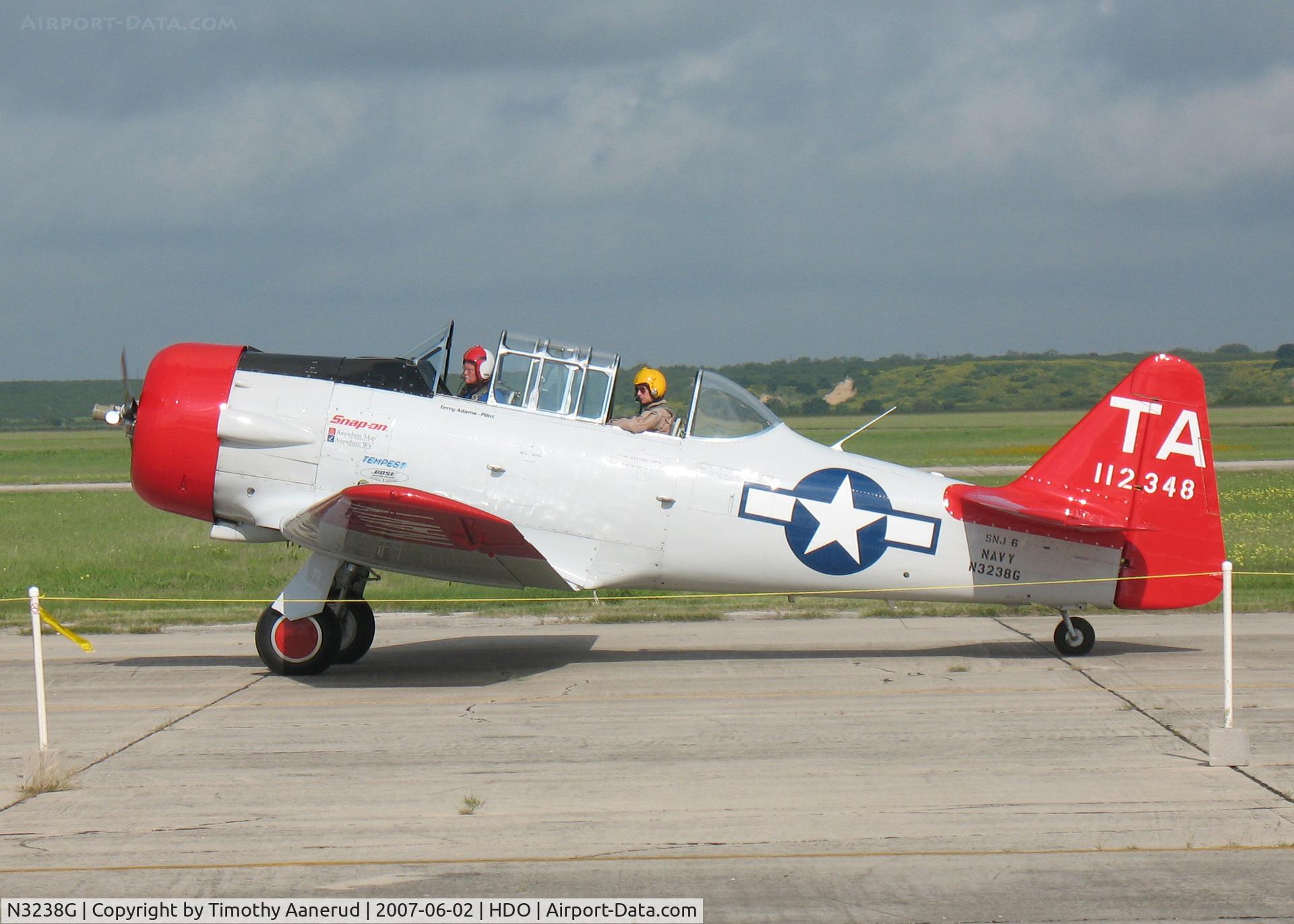 N3238G, 1959 North American SNJ-6 Texan C/N 121-43202, The EAA Texas Fly-In