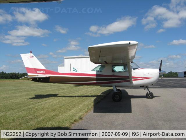 N22252, 1967 Cessna 150H C/N 15068169, Kenton, OH breakfast fly-in