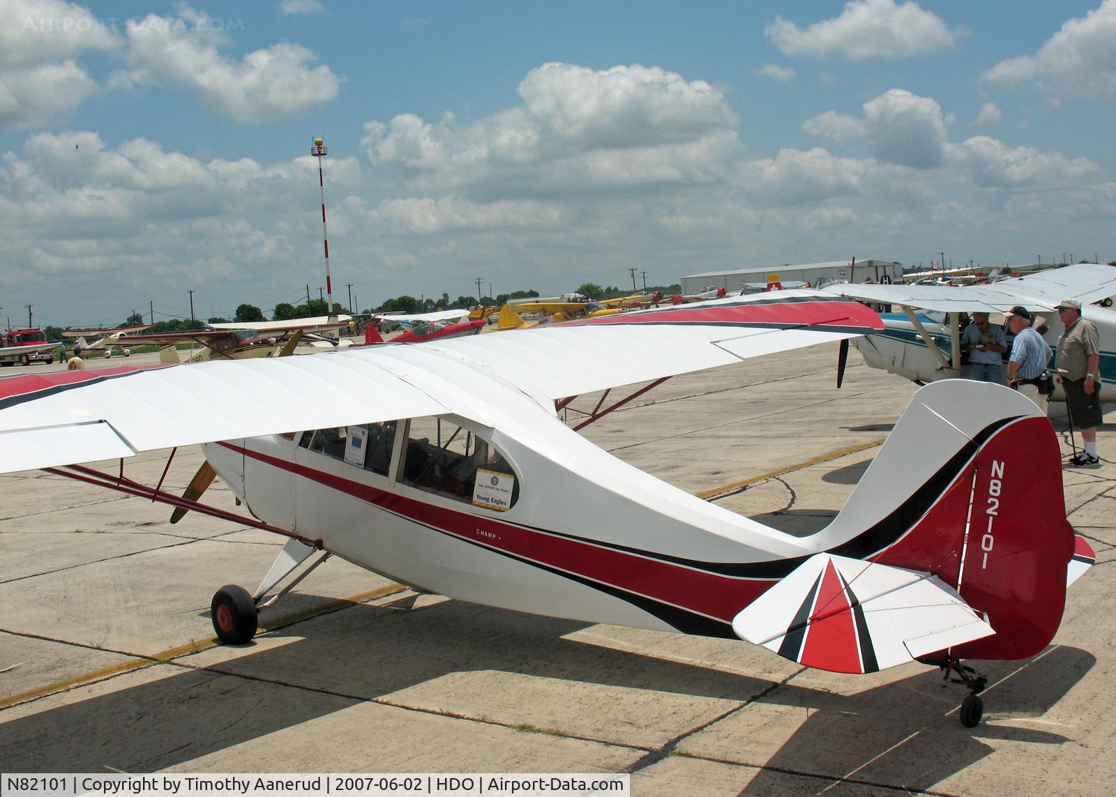 N82101, 1946 Aeronca 7AC Champion C/N 7AC-727, The EAA Texas Fly-In