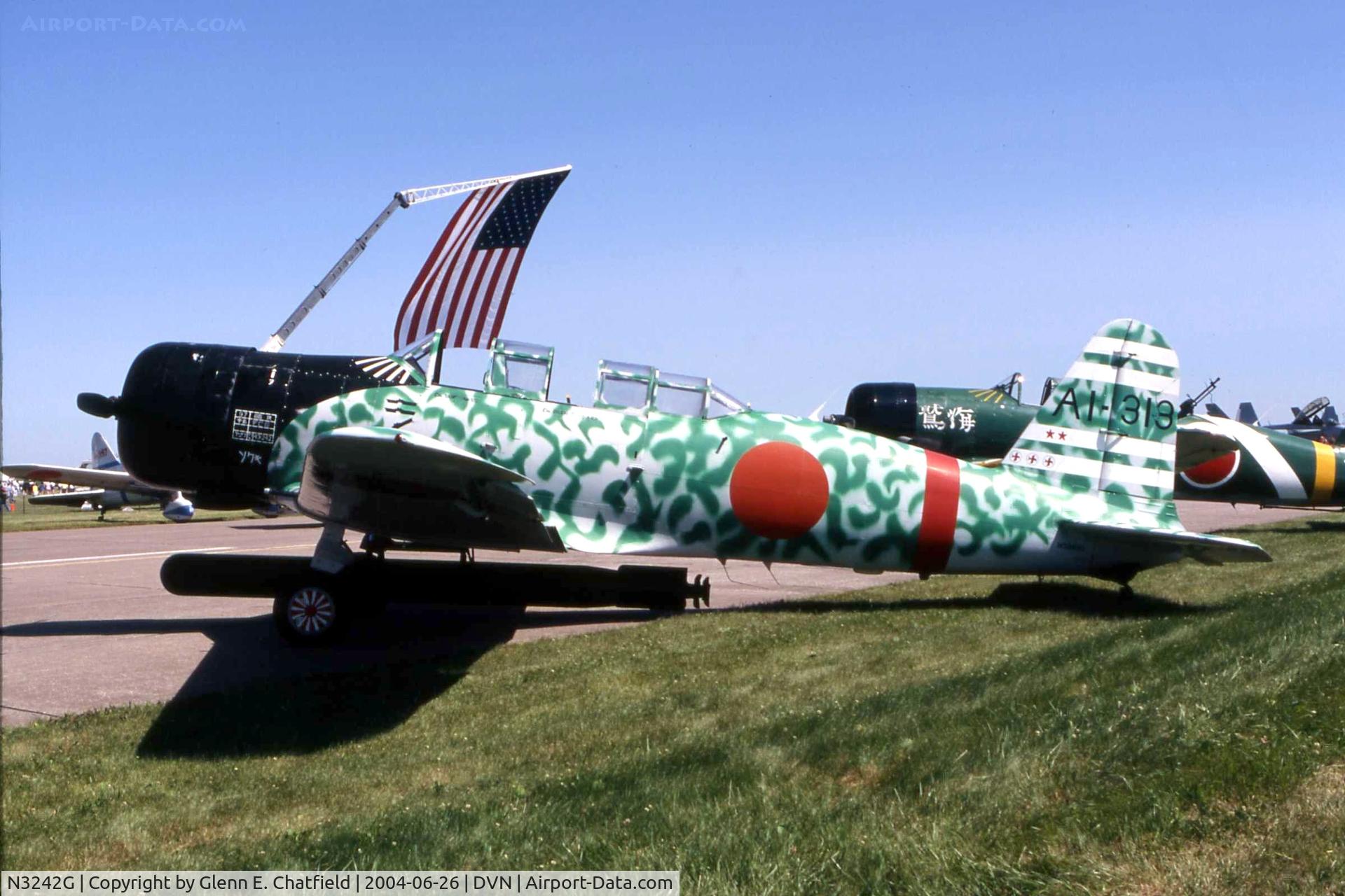 N3242G, 1945 North American AT-6D Texan C/N 43766, Tora, Tora, Tora Jap