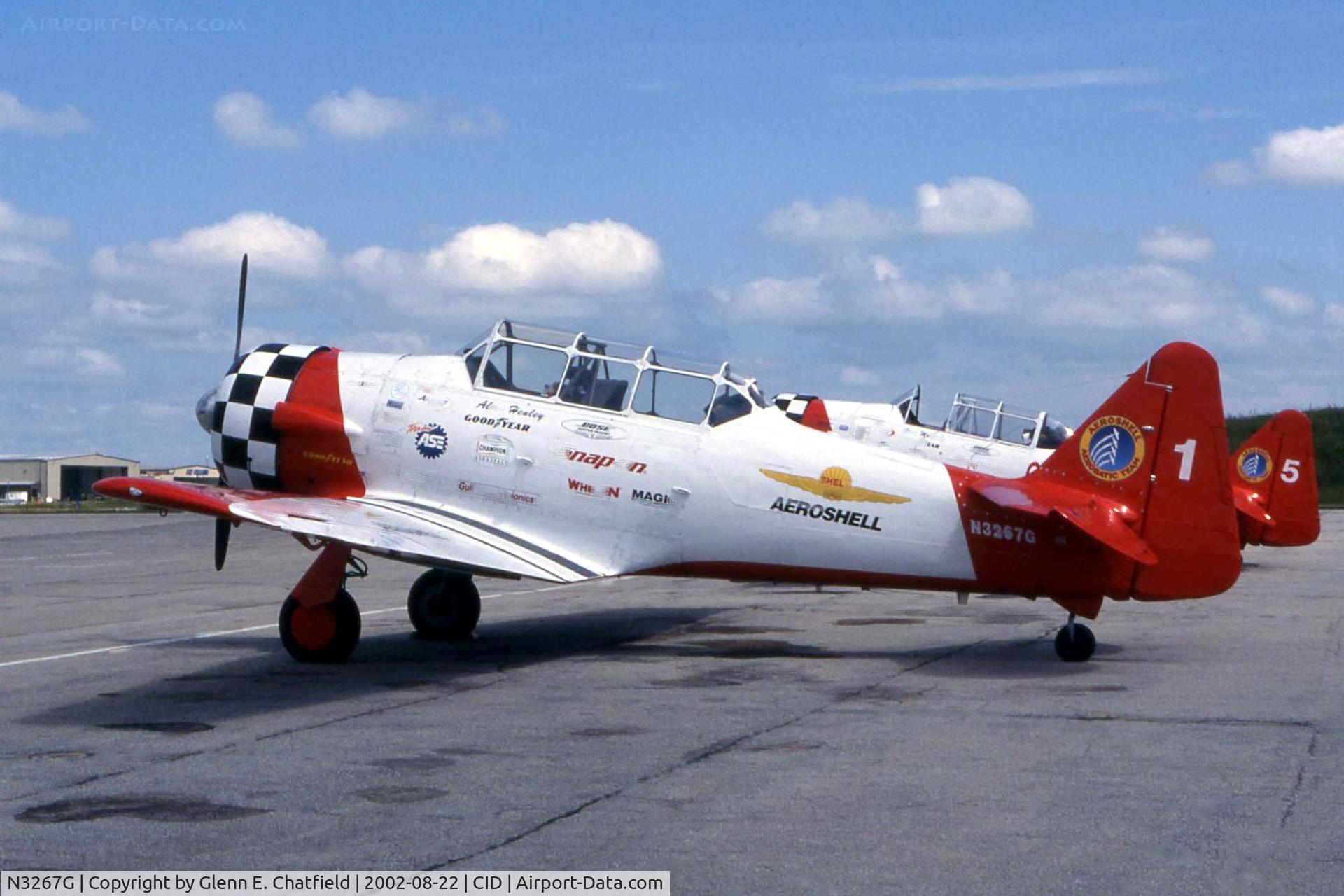 N3267G, 1943 North American SNJ-5 Texan C/N 88-15114, Aero Shell team