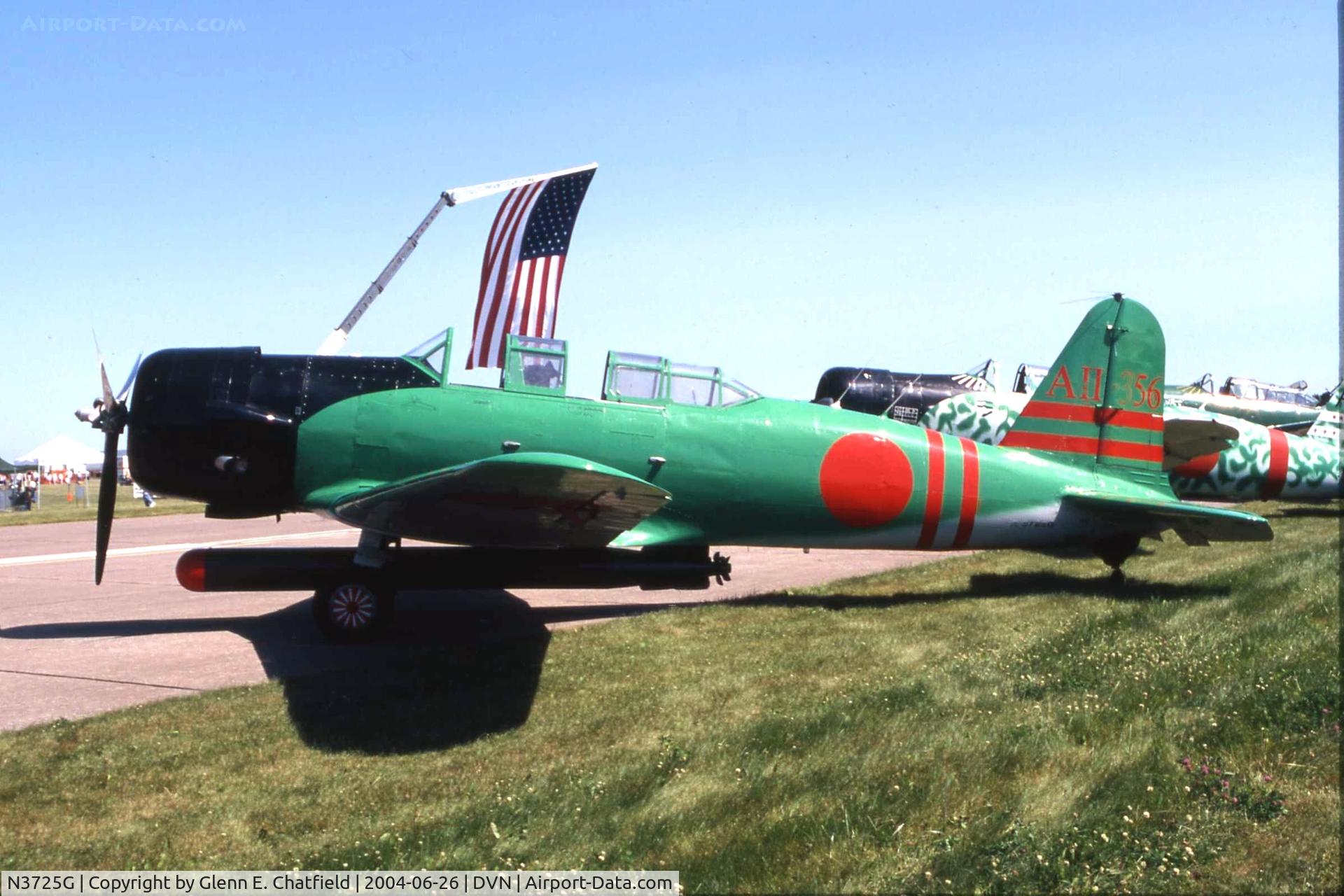 N3725G, 1944 North American SNJ-5 Texan Texan C/N 84875, Tora, Tora, Tora Jap