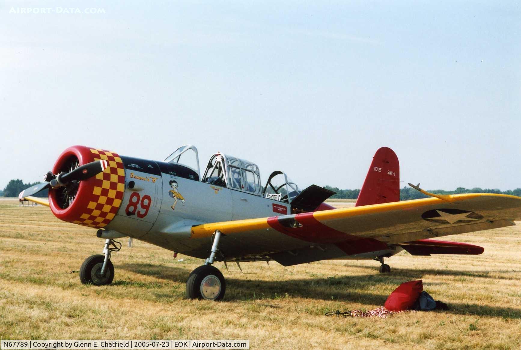 N67789, 1941 Consolidated Vultee BT-13 C/N 1715, At the Liaison Bird fly in