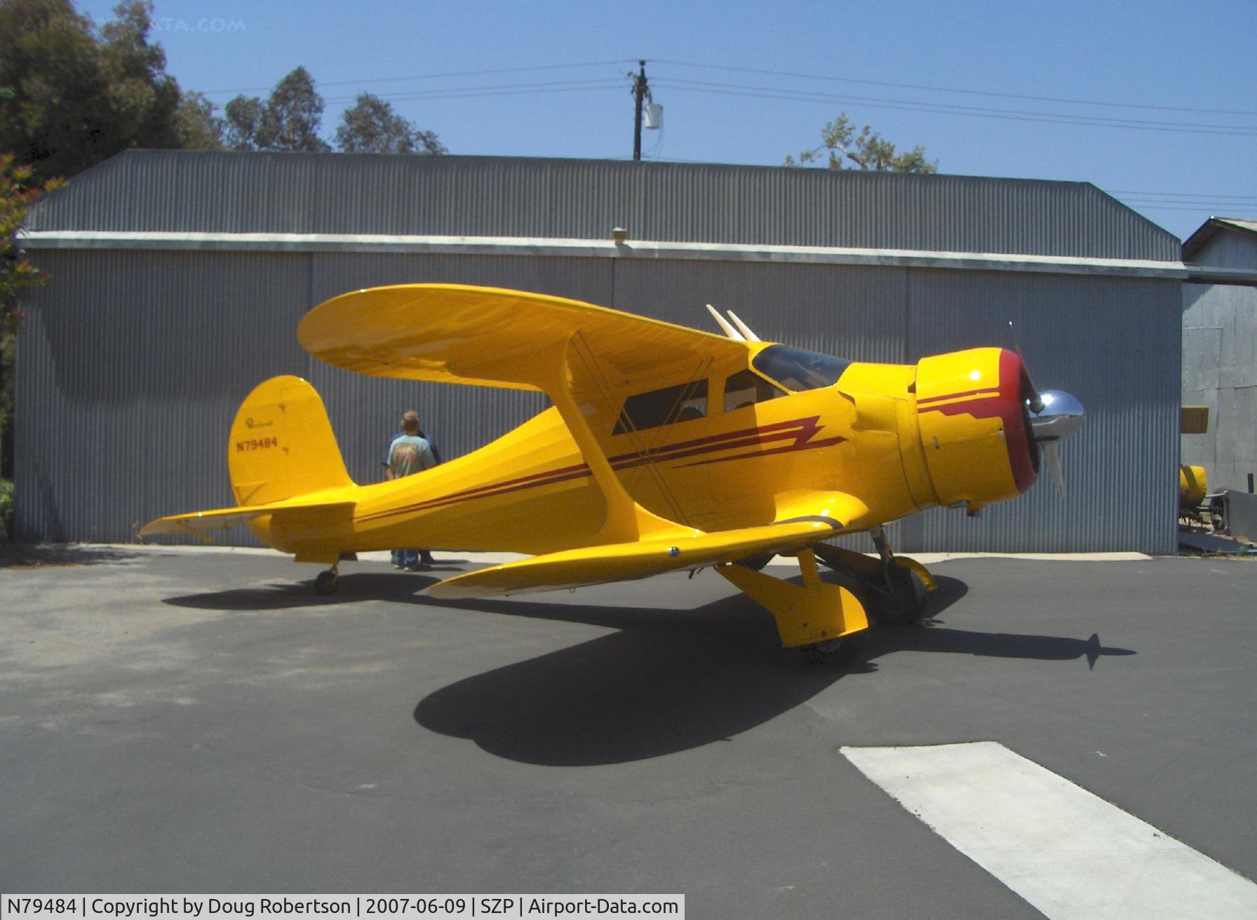 N79484, 1943 Beech D17S Staggerwing C/N 4917, 1943 Beech D17S STAGGERWING, P&W R-985 Wasp Jr. 450 Hp