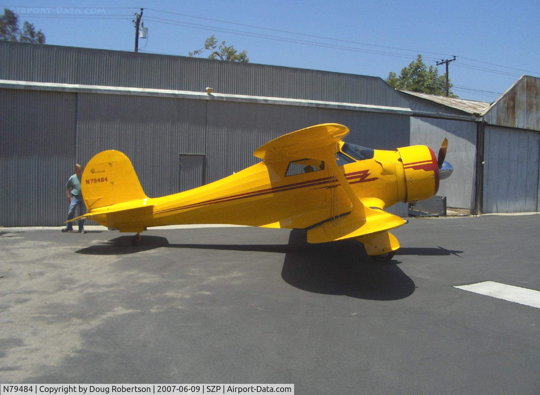 N79484, 1943 Beech D17S Staggerwing C/N 4917, 1943 Beech D17S STAGGERWING, P&W R-985 Wasp Jr. 450 Hp