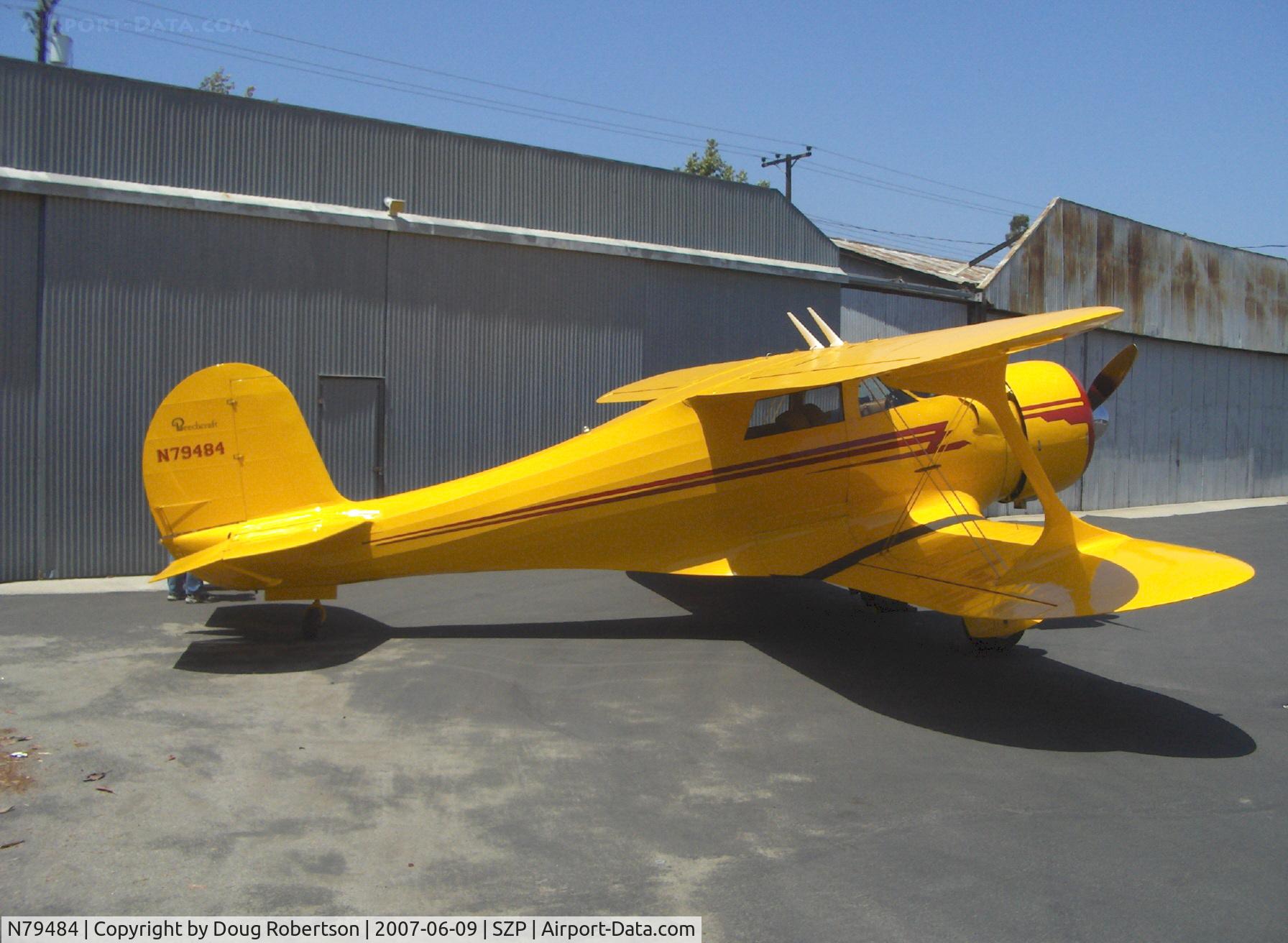 N79484, 1943 Beech D17S Staggerwing C/N 4917, 1943 Beech D17S STAGGERWING, P&W R-985 Wasp Jr. 450 Hp
