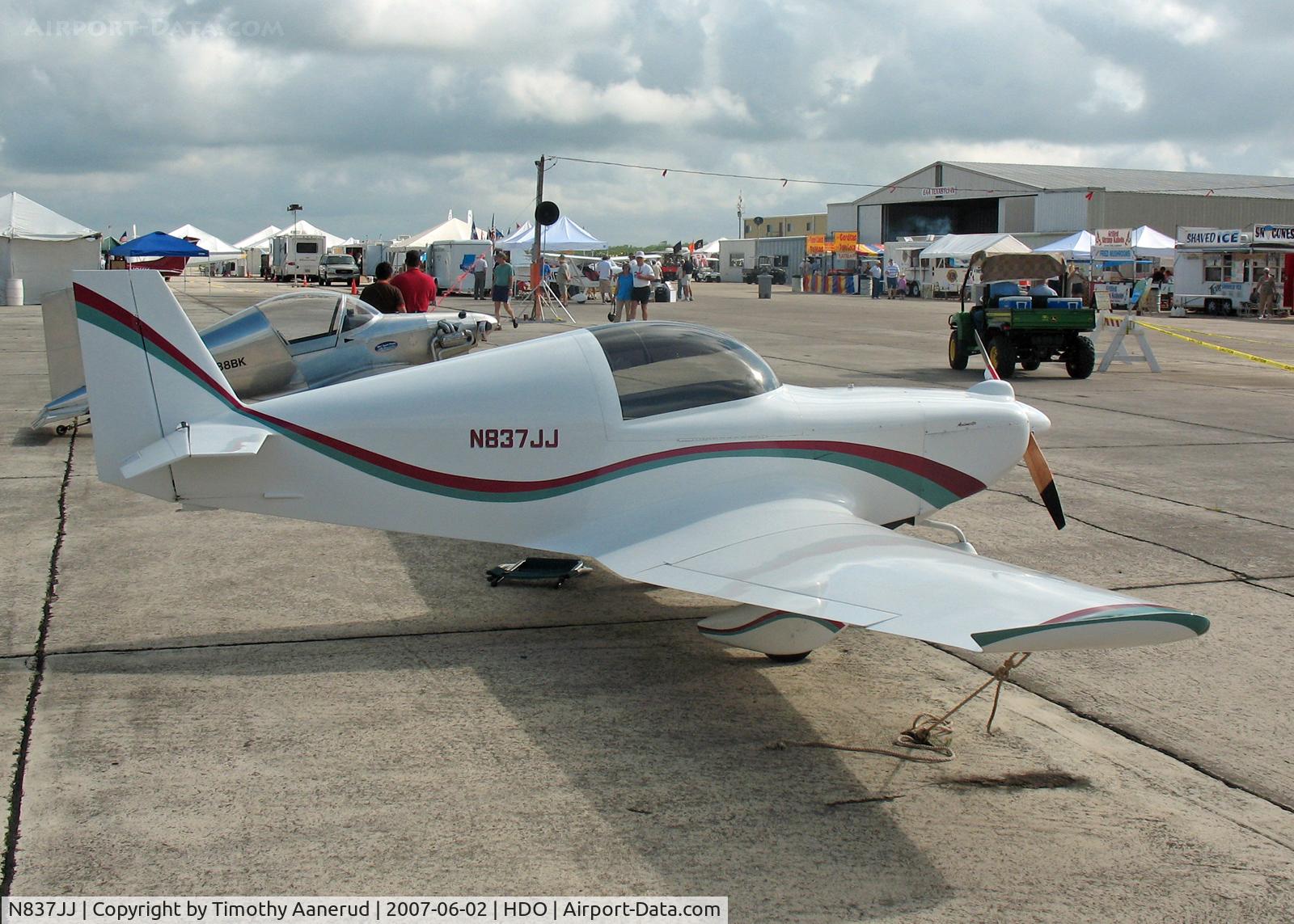 N837JJ, Rand Robinson KR-2 C/N 8159, The EAA Texas Fly-In
