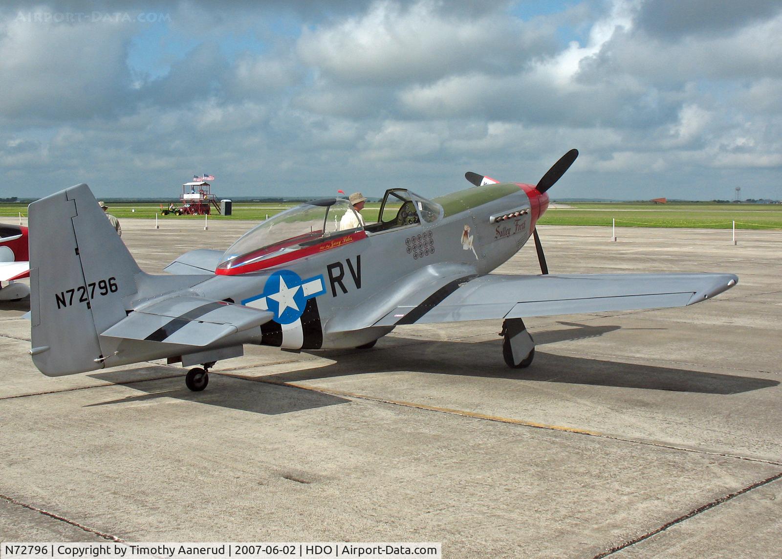 N72796, 1998 Sides Jerry S A L P51D C/N 807, The EAA Texas Fly-In