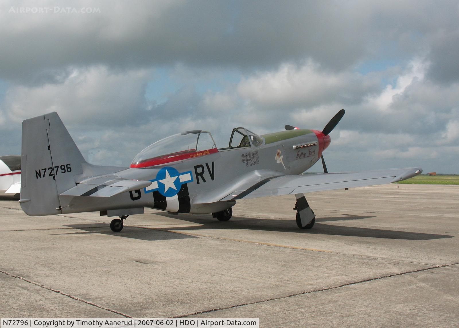 N72796, 1998 Sides Jerry S A L P51D C/N 807, The EAA Texas Fly-In