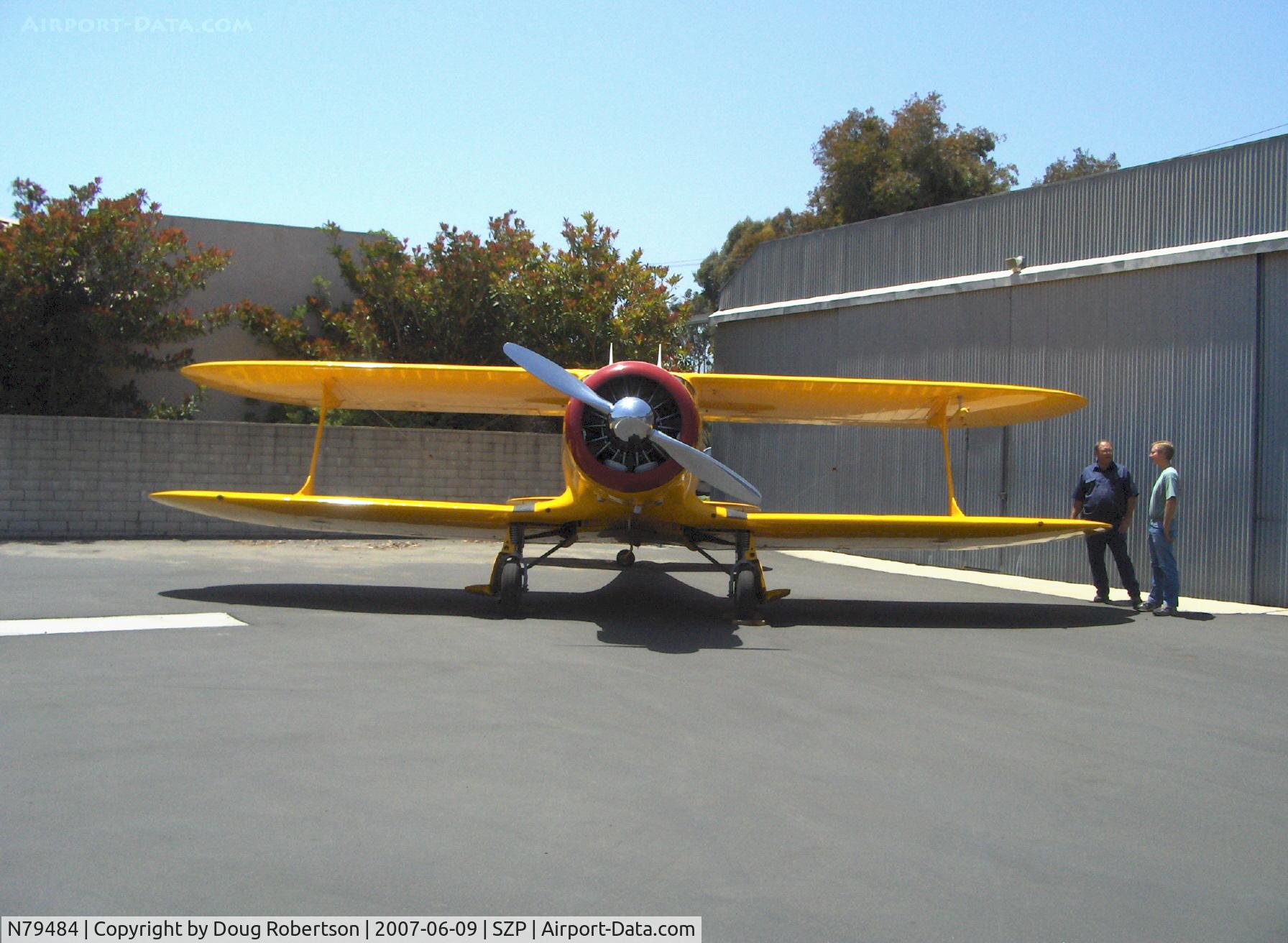 N79484, 1943 Beech D17S Staggerwing C/N 4917, 1943 Beech D17S STAGGERWING, P&W R-985 Wasp Jr. 450 Hp