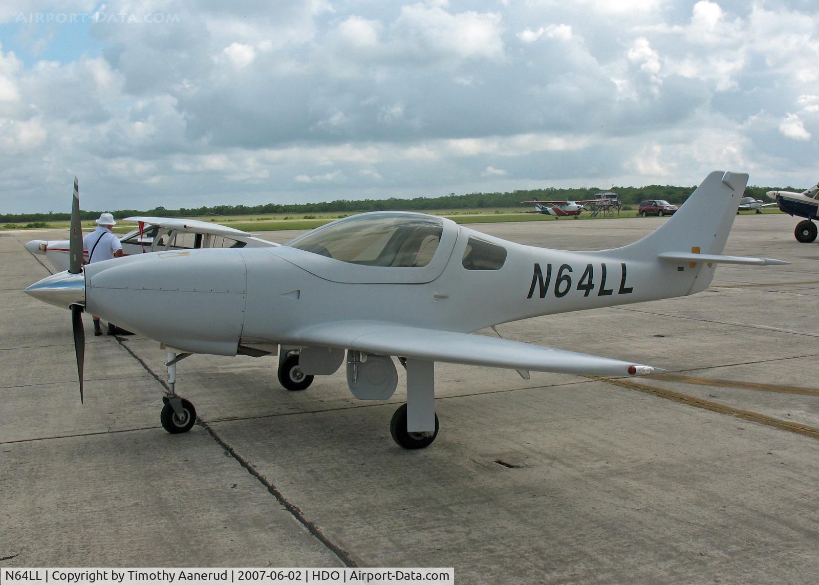 N64LL, 2005 Lancair Legacy C/N L2K-240, The EAA Texas Fly-In; molting, waiting for it's real feathers to come in