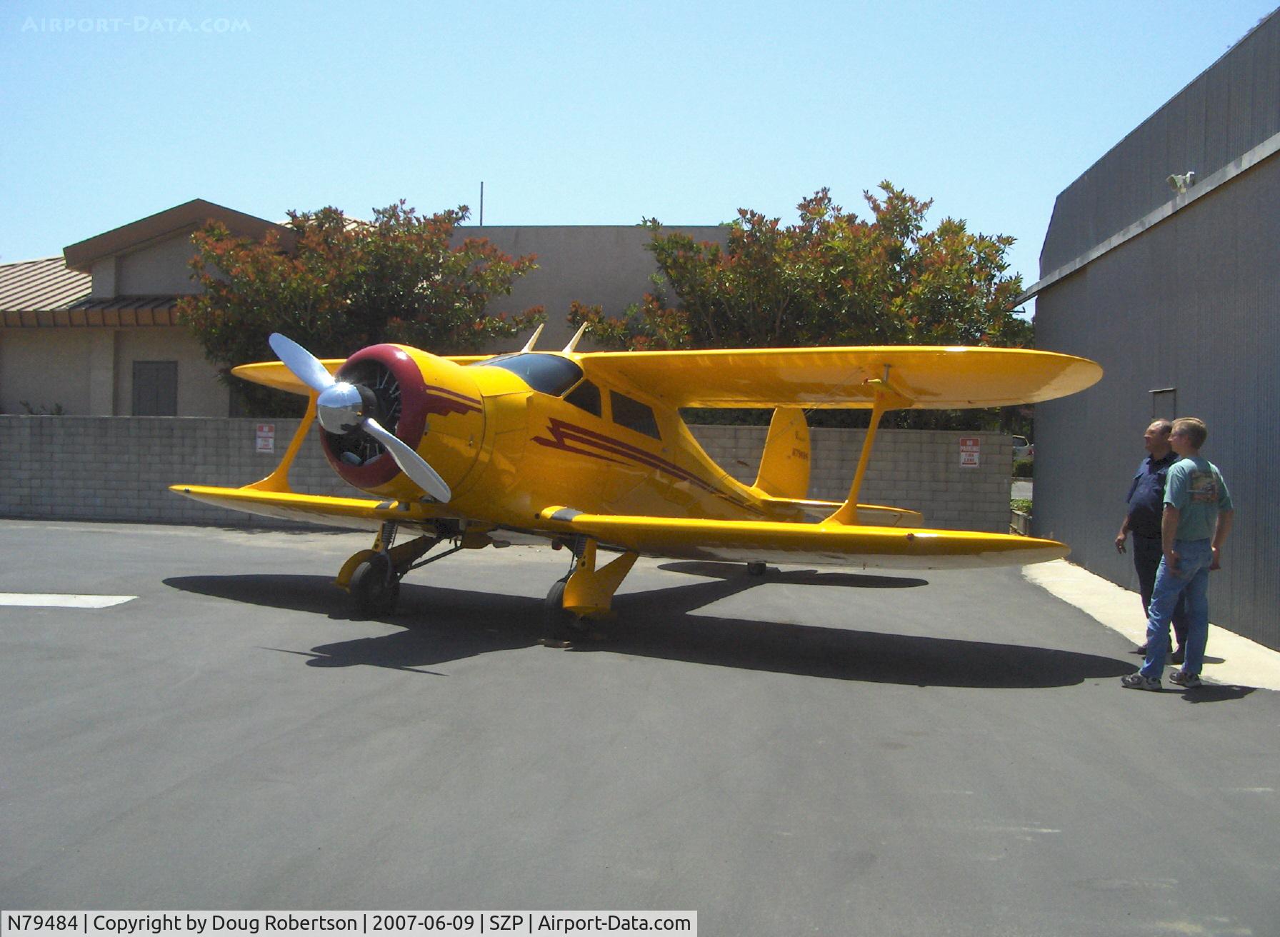 N79484, 1943 Beech D17S Staggerwing C/N 4917, 1943 Beech D17S STAGGERWING, P&W R-985 Wasp Jr. 450 Hp