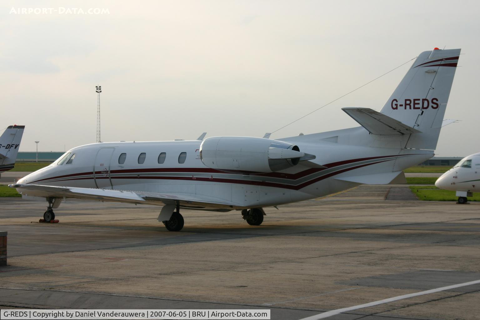 G-REDS, 2001 Cessna 560XL Citation Excel C/N 560-5167, on ABELAG apron