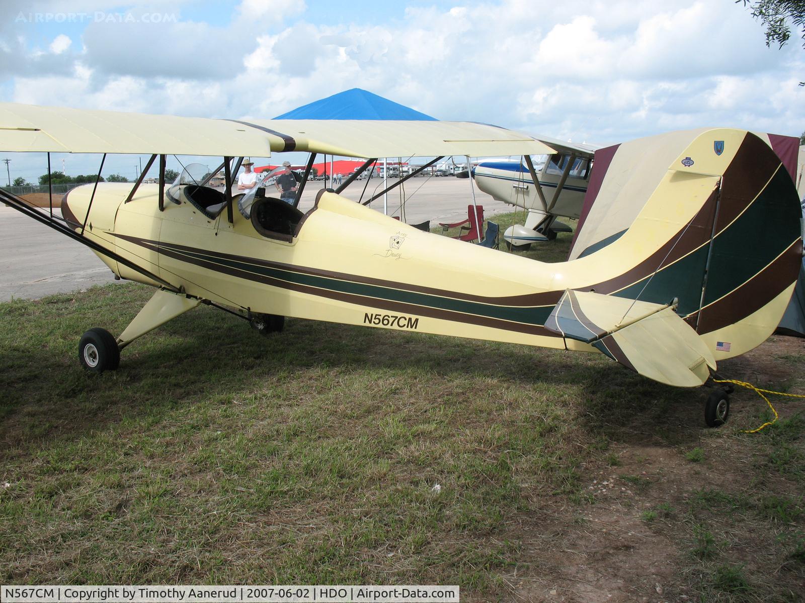 N567CM, 1997 Powell P-70 Acey Deucy C/N 045, The EAA Texas Fly-In