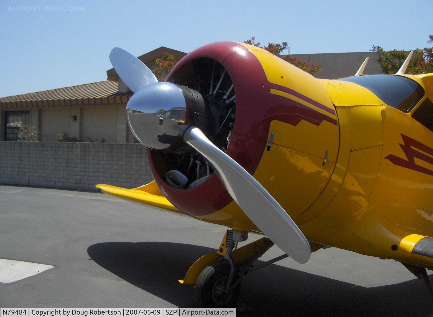 N79484, 1943 Beech D17S Staggerwing C/N 4917, 1943 Beech D17S STAGGERWING, P&W R-985 Wasp Jr. 450 Hp, chrome prop & spinner