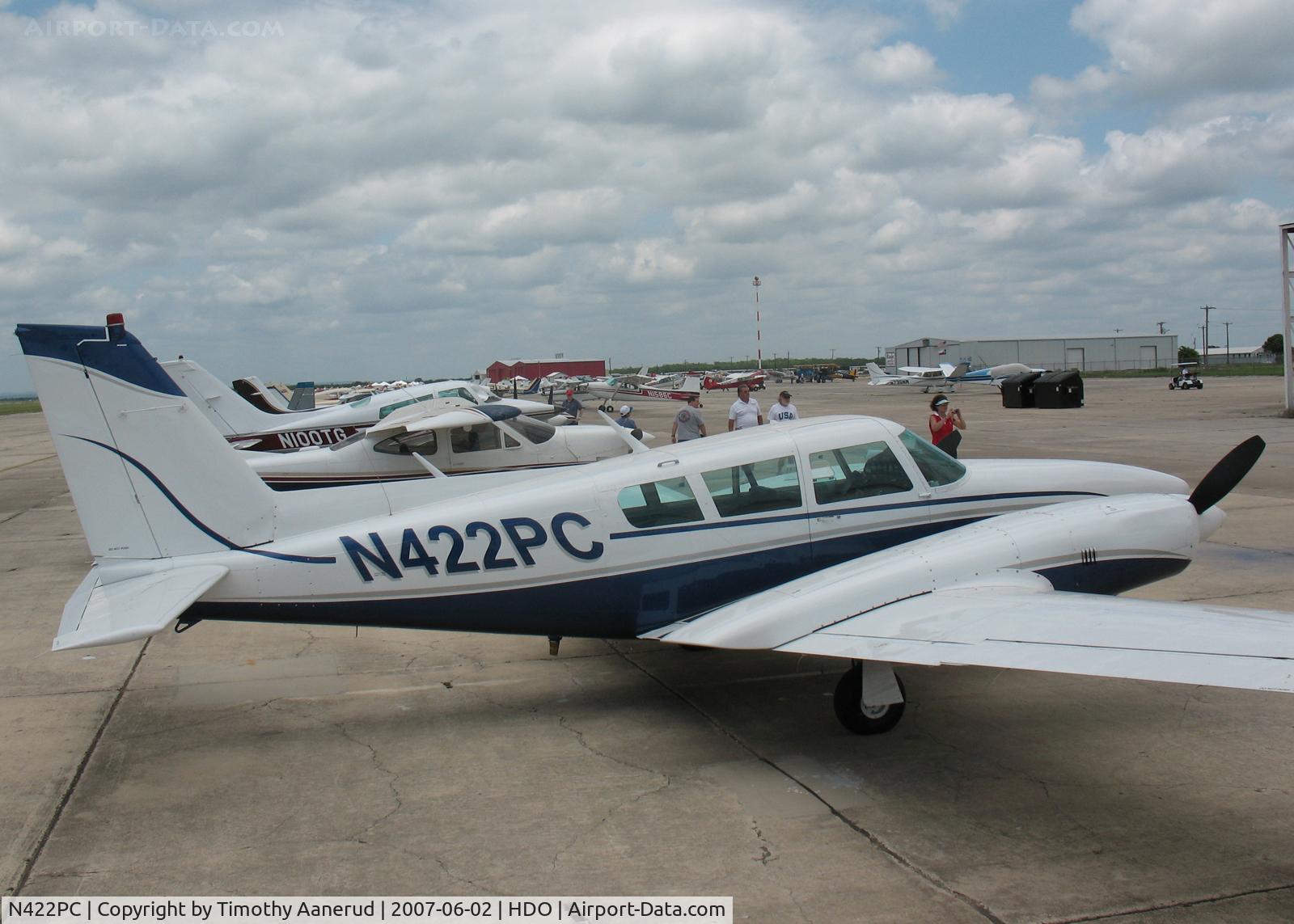 N422PC, 1969 Piper PA-30 Twin Comanche C/N 30-1800, The EAA Texas Fly-In