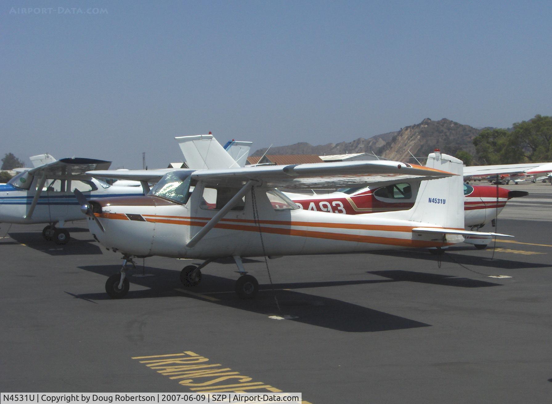 N4531U, 1964 Cessna 150D C/N 15060531, 1964 Cessna 150D, Continental O-200 100 Hp