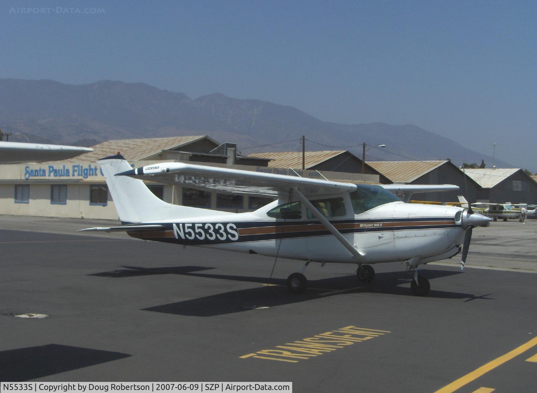 N5533S, 1980 Cessna TR182 Turbo Skylane RG C/N R18201599, 1980 Cessna TR182 TURBO SKYLANE, Lycoming O-540-L3C5D 235 Hp