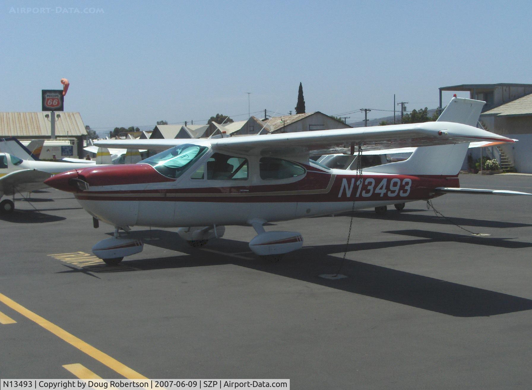 N13493, 1976 Cessna 177B Cardinal C/N 17702427, 1976 Cessna 177B CARDINAL, Lycoming O&VO-360 180 Hp, flaps landing roll Rwy 22