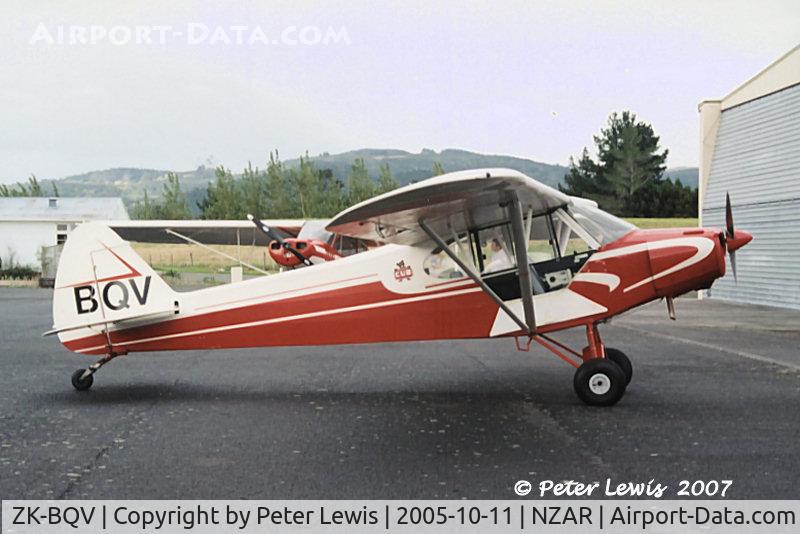 ZK-BQV, Piper PA-18 C/N 18-5546, Tail Dragger Classics PA18A