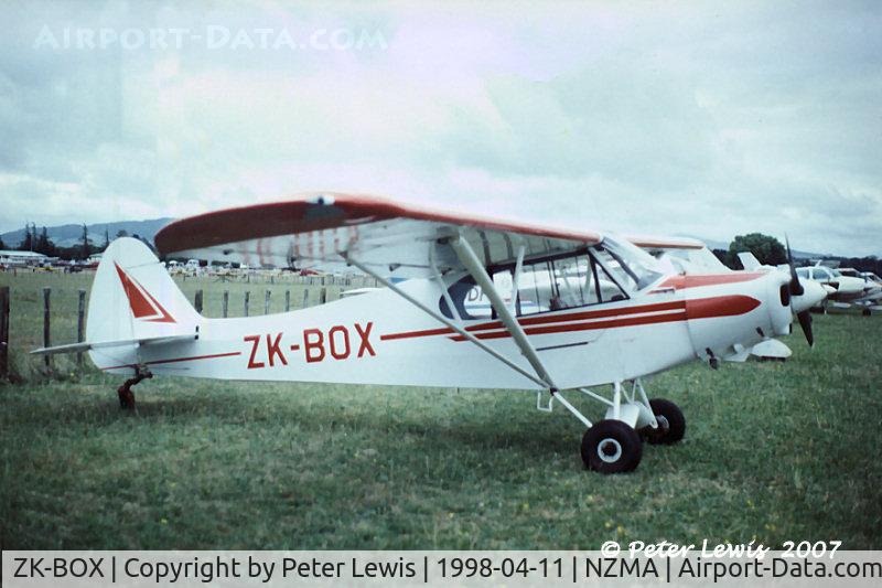 ZK-BOX, Piper PA-18A-150 Super Cub C/N 18-6243, Ardmore Taildraggers PA18A