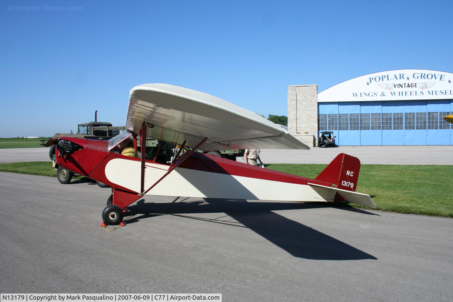 N13179, 1933 Piper E-2 C/N 60, Piper E-2