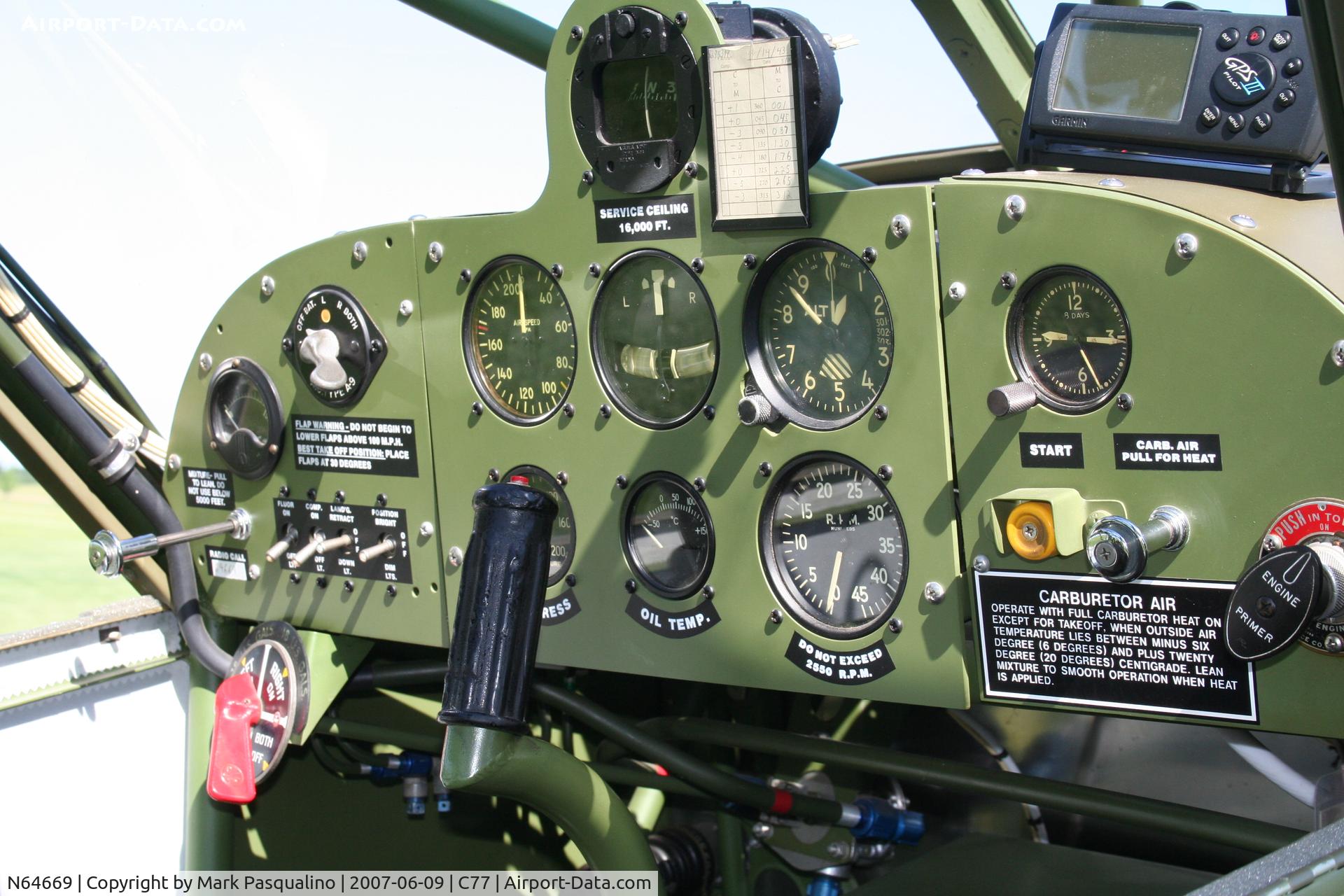 N64669, Stinson L-5 Sentinel C/N 76560, Stinson L-5