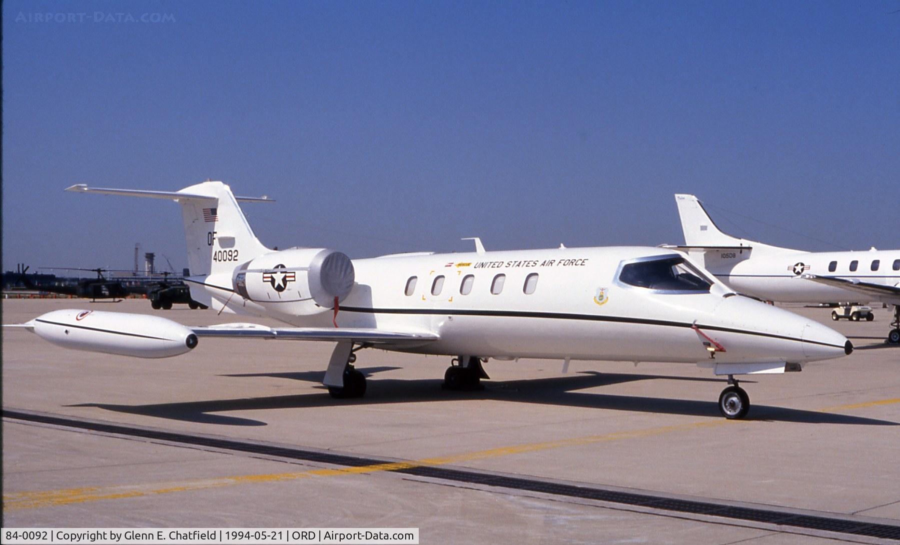 84-0092, 1984 Gates Learjet C-21A C/N 35A-538, C-21A at the open house