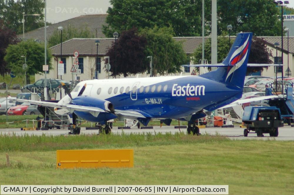 G-MAJY, 1997 British Aerospace Jetstream 41 C/N 41099, Eastern Airways