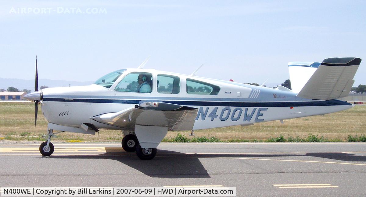 N400WE, 1975 Beech V35B Bonanza C/N D-9814, Local