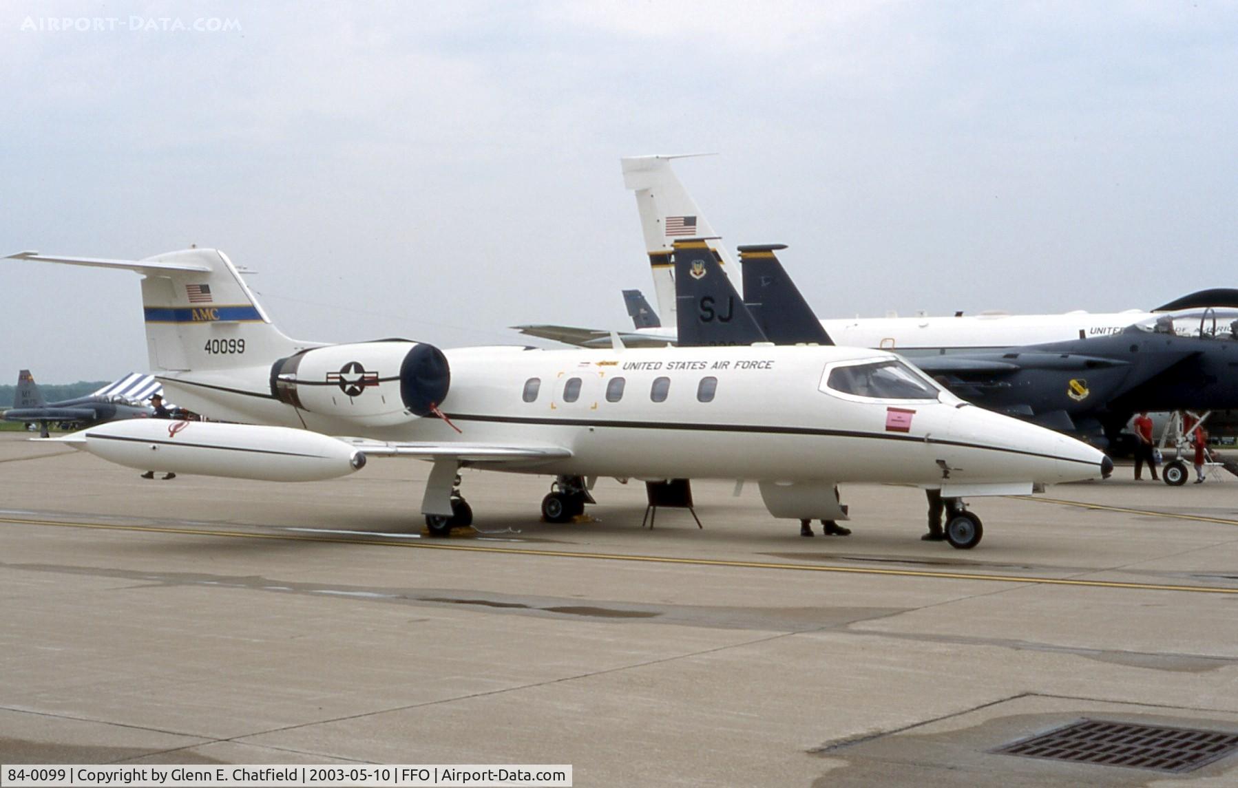 84-0099, 1984 Gates Learjet C-21A (35) C/N 35A-545, C-21A at the 100th Anniversary of Flight celebration