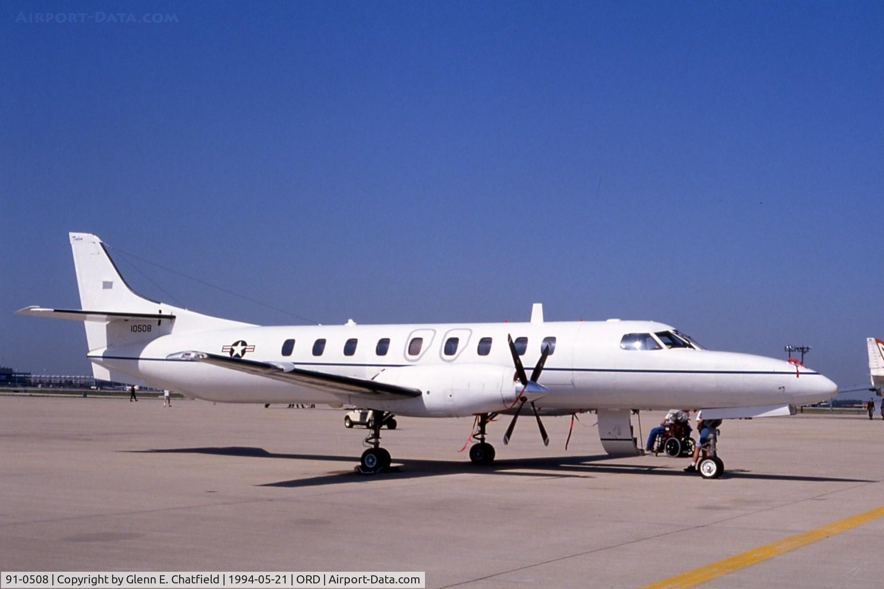 91-0508, Fairchild C-26B Metro III C/N DC-809M, C-26B at the open house