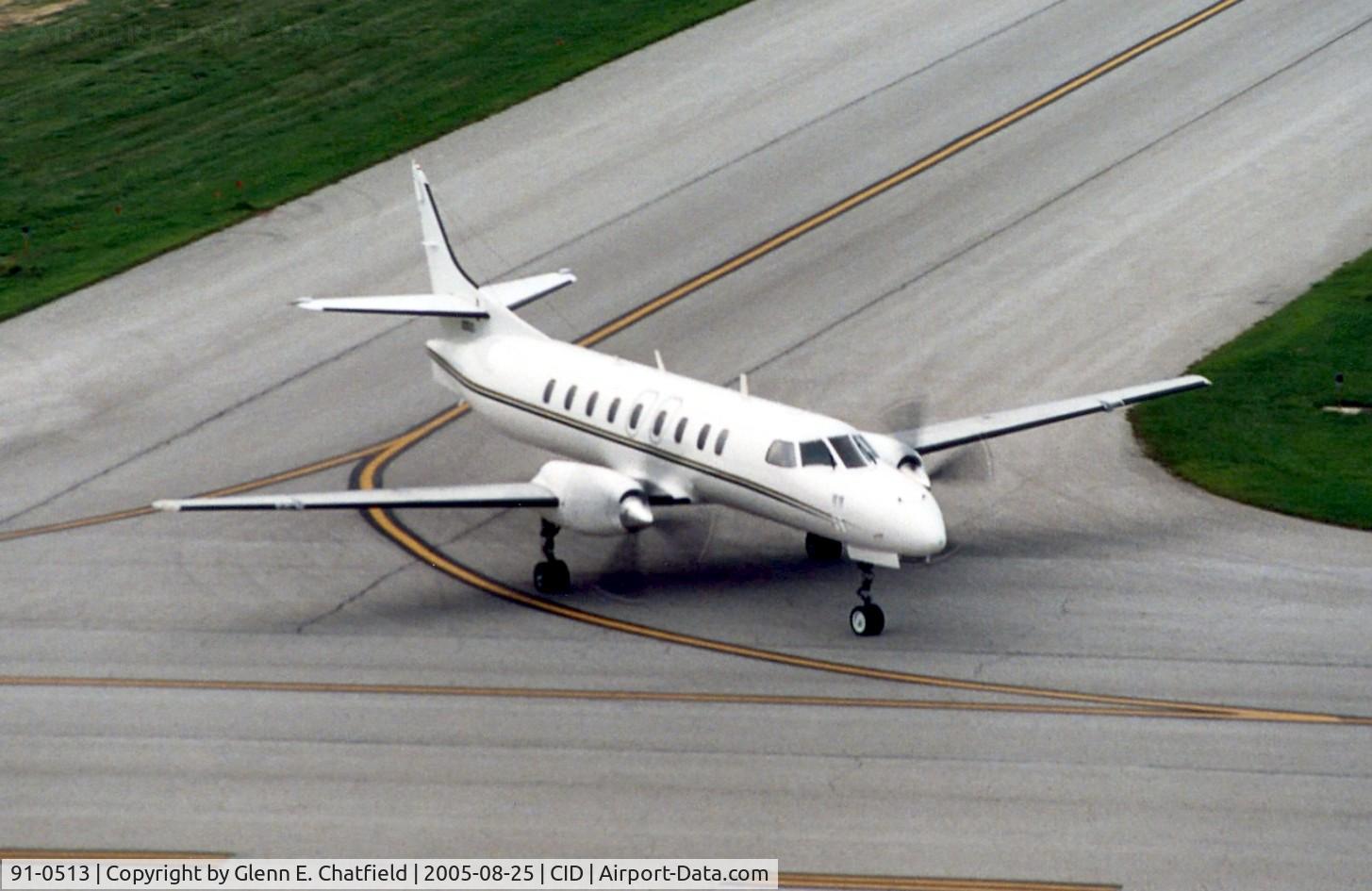 91-0513, 1992 Fairchild C-26B Metro 23 (SA-227DC) C/N DC-815M, C-26B taxiing past the control tower.