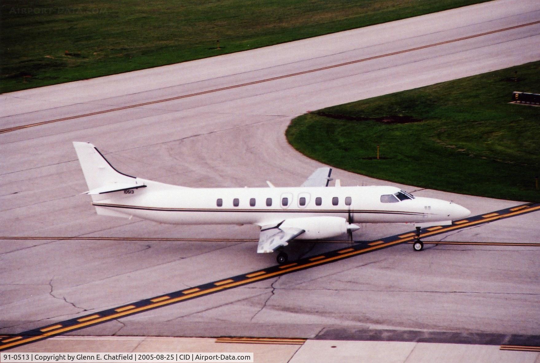 91-0513, 1992 Fairchild C-26B Metro 23 (SA-227DC) C/N DC-815M, C-26B taxiing past the control tower.
