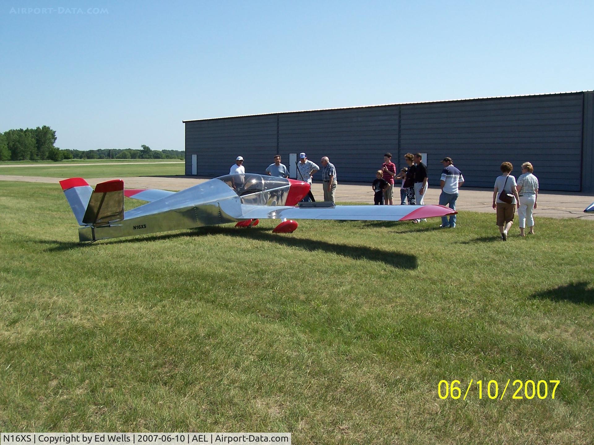 N16XS, 2006 Sonex Xenos C/N X0011, 1st customer built Xenos Motorglider
