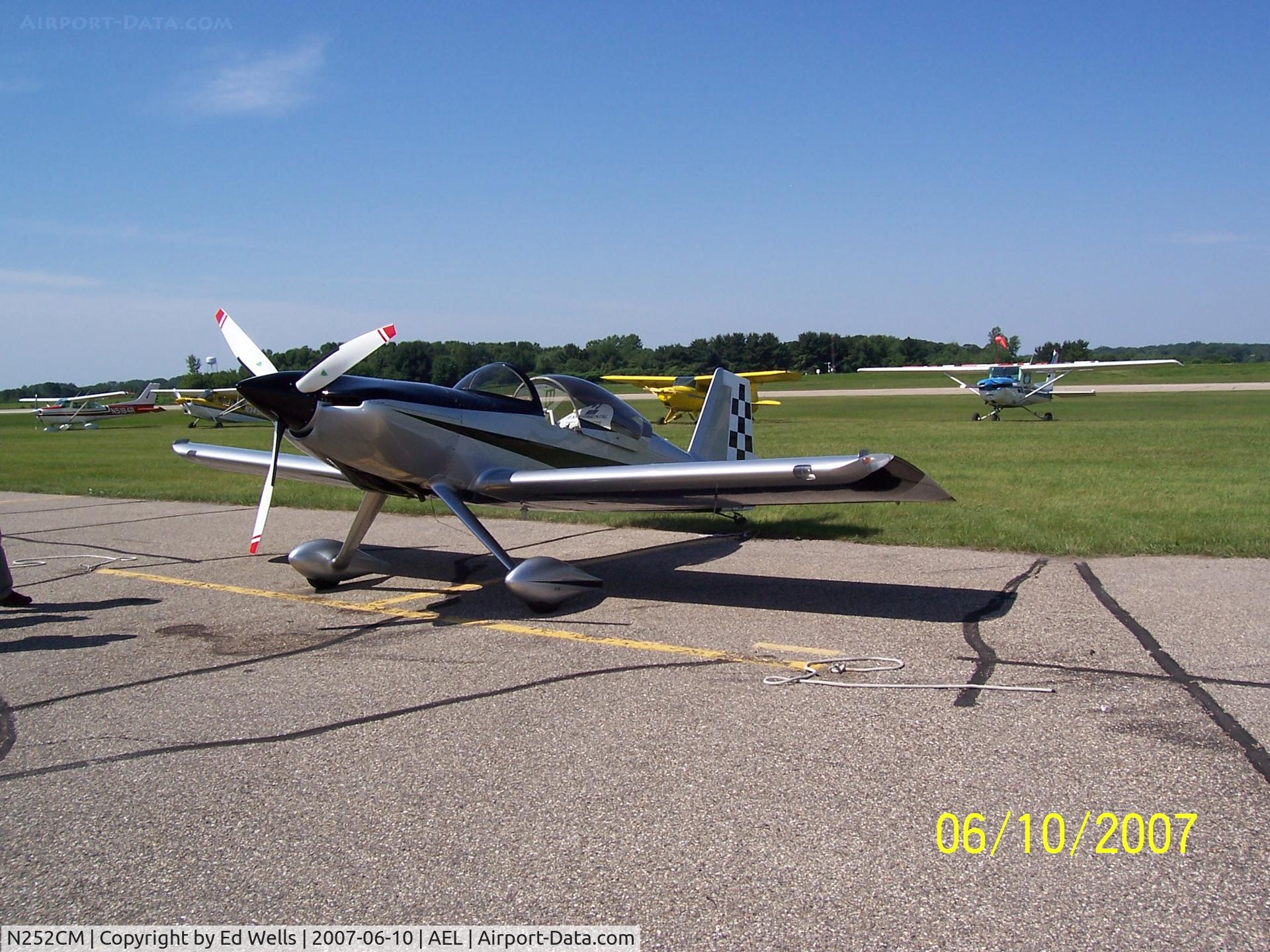 N252CM, 1996 Harmon Rocket II C/N 4002, Fly in Breakfast at AEL