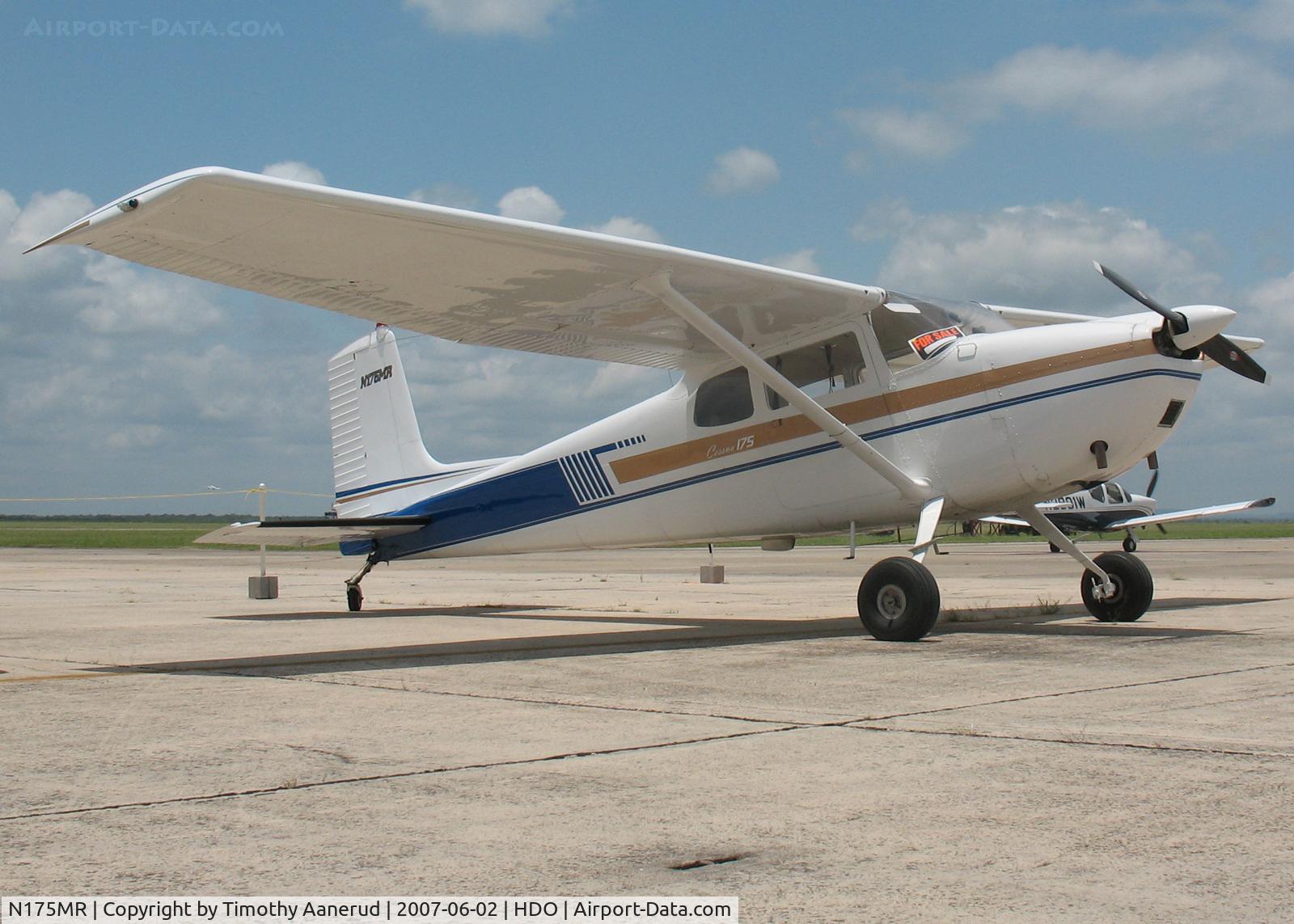 N175MR, 1959 Cessna 175 Skylark C/N 56081, The EAA Texas Fly-In, tail wheel conversion