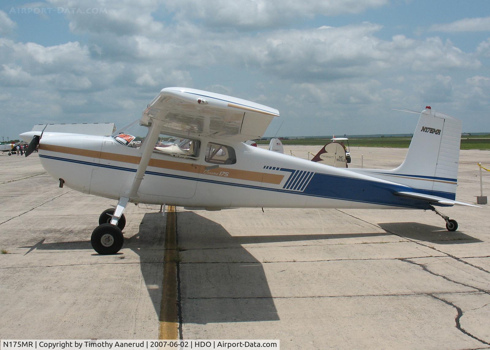 N175MR, 1959 Cessna 175 Skylark C/N 56081, 1959 Cessna 175 Skylark, c/n 56081, The EAA Texas Fly-In, tail wheel conversion